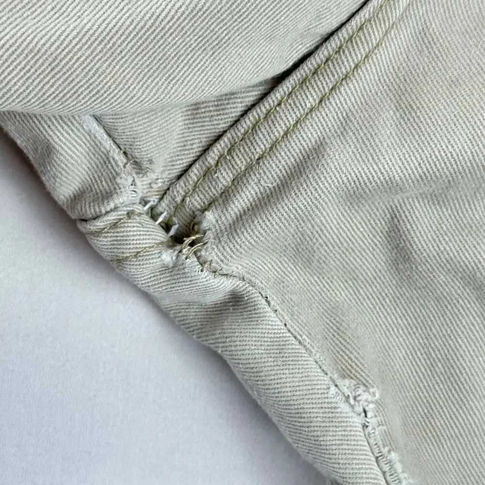 Wrangler Rugged Wear Men's Beige Carpenter Utility Jeans